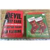 Image 1 : Lot Books - Devil May Care & Mary Higgins Clark 2 Holiday Suspense Novels in One