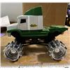 Image 3 : Lot Toys - Tin Hockey Card Container, Balls, John Deere tractor