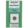 Image 1 : US Indian Head - Buffalo 5cent 1920