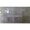 Image 2 : 2 Packages of 8 Silver Dollar Size Coin Holders