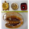 Image 1 : 4 Ashtrays - 2 include Advertising