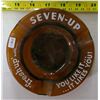 Image 1 : 1 Glass 7Up Advertising Ashtray