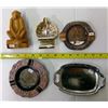 Image 4 : Brass Tray with Assorted Copper & Pewter Pieces