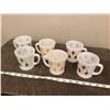 Image 2 : Lot of 6 Fire King coffee mugs, very nice condition