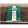 Image 2 : Complete set of 2003 service manuals for Chev, GMC & Cadillac as per photos.  4 volumes, like new