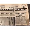 Image 6 : February 26, 1968 Yukon Daily newspaper.  Dipper found in the Dawson gold fields in 1968.