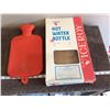 Image 3 : Vintage Canadian made rubber hot water bottle in original box.