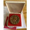 Image 1 : 1977 Franklin Mint Bronze Calendar/ Art Medal