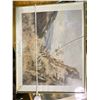 Image 4 : Lot Of 4 Pictures With Frames (Broken Glass)