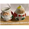 Image 1 : Santa + Mrs. Claws Sugar + Cream Dish