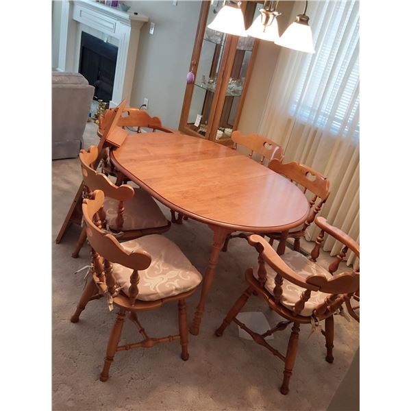 Vilas Maple Table and Chairs. Cat C