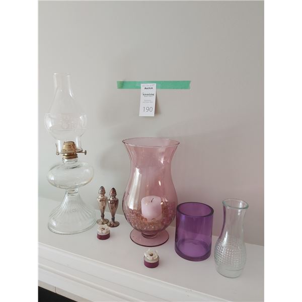 Oil lamp and decor Cat A