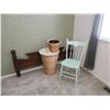 Image 1 : Headboard Chair & laundry Hamper Cat C