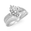 Image 1 : BRIDAL 0.25ctw DIAMOND RING 2 PIECE SET 14KT WHITE GOLD