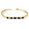Image 1 : CERTIFIED 1.75 ctw SAPPHIRE LADIES BRACELET YELLOW GOLD