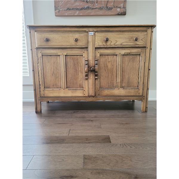 Antique Buffet 52"L x 19.5"W x 35"H