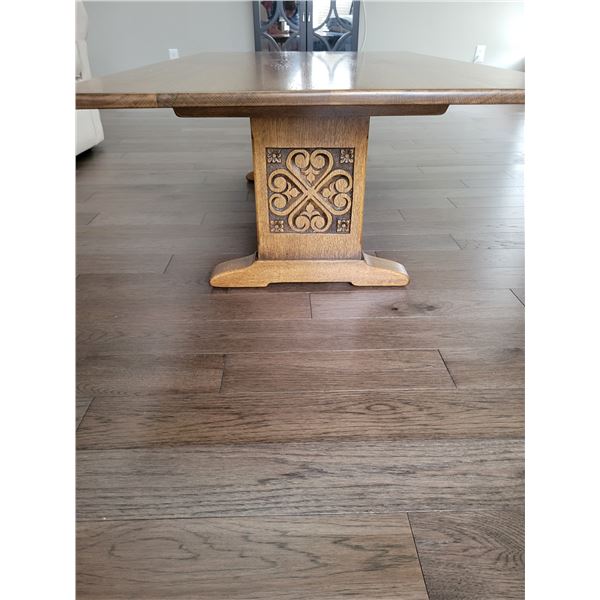 Wooden Coffee Table 54"L x 32"W x 17"H