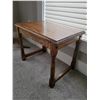 Image 2 : Wooden Table 24"L x 15"W x 18"H/Book Stand with Dictionary's 24"L x 16.5"W x 36"H
