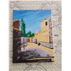Image 1 : Alley Canvas Painting by HJB 12"W x 16"H