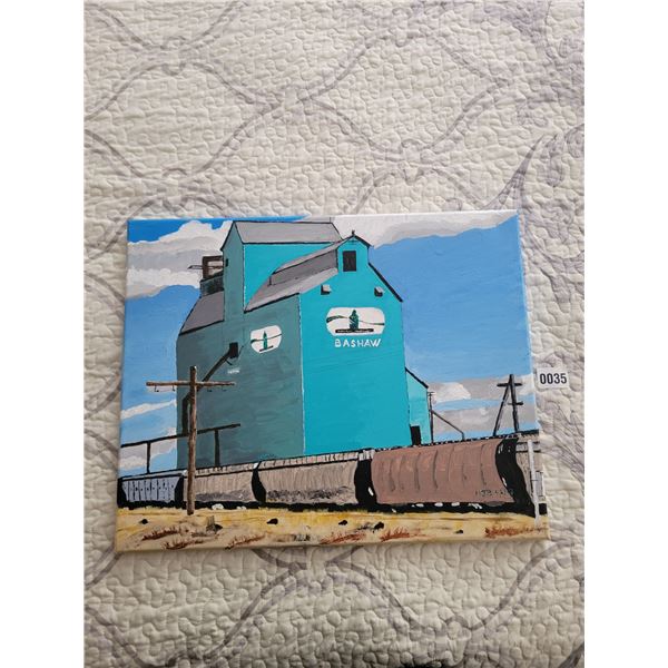 Bashaw Canvas Painting by HJB 20"W x 16"H