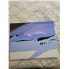 Image 1 : Unfinished Lanscape Canvas Painting 28"W x 22"H