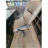 Image 2 : Brown Office Chair on Wheels
