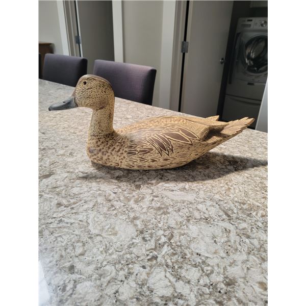 "Ducky" Wood Duck Carving