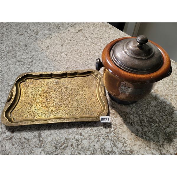 Skoglund Trophy and Tray