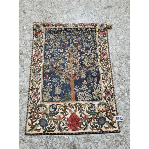 Tapestry 18.5"W x 26"H