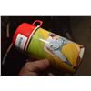 Image 1 : 1969 BASEBALL LUNCHBOX THERMOS