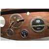 Image 2 : ANTIQUE AUTO WALNUT DASH WITH GAUGE CLUSTER,