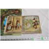 Image 4 : Antique Childrens Story Book + Alice In Wonderland Giant Coloring Book