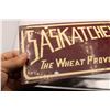 Image 3 : Saskatchewan Wheat Province Tin License Plate