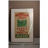 Image 1 : Framed CCF Poster "people before profits" 28"x19"