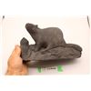 Image 1 : Unique Pourous Stone Beaver - Hard Carved - 9.5"L, 5.5"H