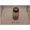 Image 1 : Vintage Purple (Crown) Quart Jar with Glass Lid