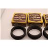 Image 2 : (4) Boxes of Dominion (War Grade) Black Rubber Jar Rings "Seal-Tite"