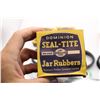 Image 4 : (4) Boxes of Dominion (War Grade) Black Rubber Jar Rings "Seal-Tite"