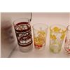Image 2 : 6 Vintage Glass Tumblers - Coronation, Coca Cola, misc