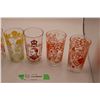 Image 3 : 6 Vintage Glass Tumblers - Coronation, Coca Cola, misc