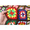 Image 4 : Vintage Crochet or Knitted Blanket - 50"x52"