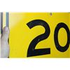 Image 2 : 20km/h aluminum sign - 17.75"x17.75"