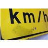 Image 3 : 20km/h aluminum sign - 17.75"x17.75"