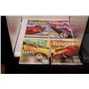 Image 1 : (4) Truckin Hot Rod Magazines 98-01