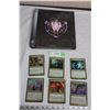 Image 1 : Magic Binder filled with cards - Jumbo Oversized + Rare Foils - 20 pages, some double sided, some bl