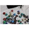 Image 2 : Cloth Bag of DnD/Magic Role Playing Game Dice