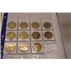 Image 2 : 1998 Olymic Team Canada Coin Set (Incomplete, missing 1 coin - 11 double sided coins)