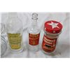 Image 2 : Vintage Bottles - Vinegar Cruet + Heinz bottle, Fitch Lanolin