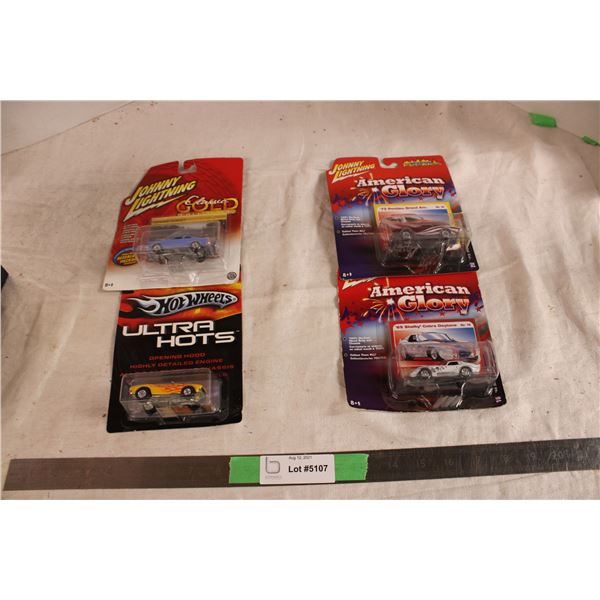 (2X THE MONEY) Johnny Lightning Hot Wheels Cars