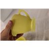 Image 4 : Vintage Yellow Glass Cups 1940's